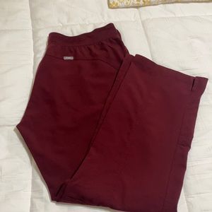 Figs Kade bottoms burgundy